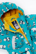 Puddle Buster Printed Coat, Panda Play