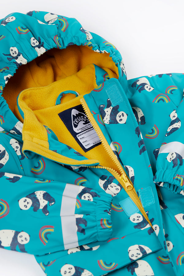 Puddle Buster Printed Coat, Panda Play