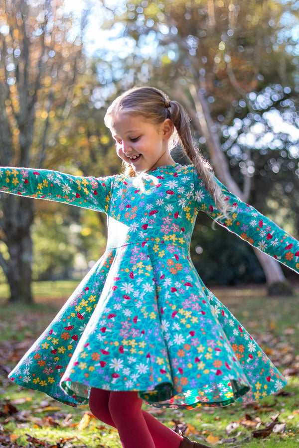 Sofia Skater Dress, Wild Woodlands