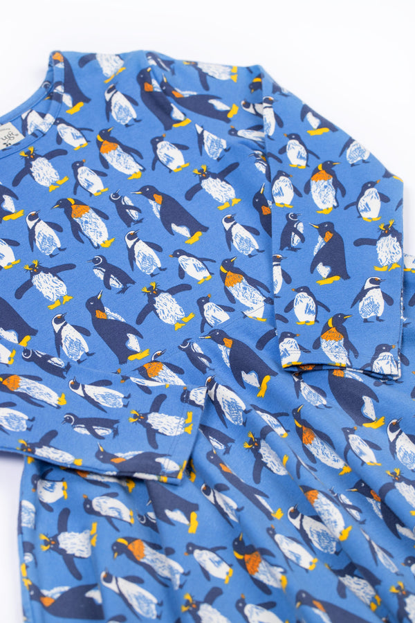 Sofia Skater Dress, Penguin Palooza