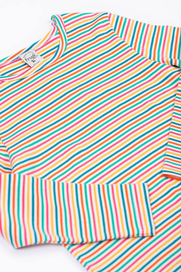 Lucia Top, Multi Stripe