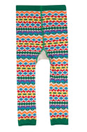Little Knitted Leggings, Bear Fair Isle