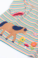 Dolcie Dress, Multi Stripe/Horse