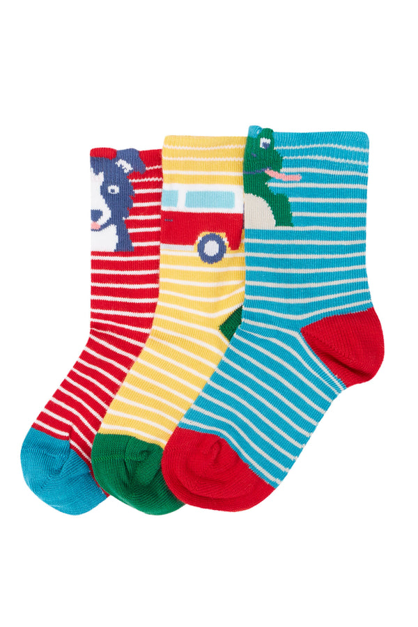 Little Socks 3 pack, Farm Multipack