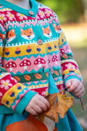 Robyn Fairisle Knitted Cardigan, Fox Fair Isle
