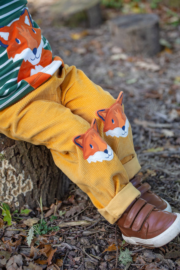 Arlo Cord Trousers, Gold/Fox