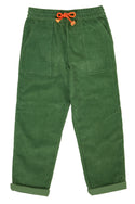 Fox Cord Trousers, Holly Green