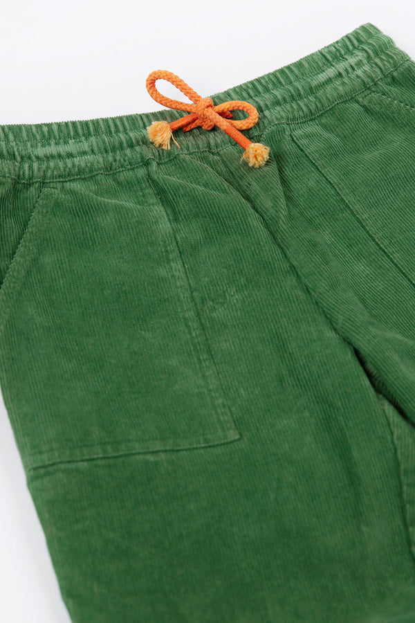 Fox Cord Trousers, Holly Green