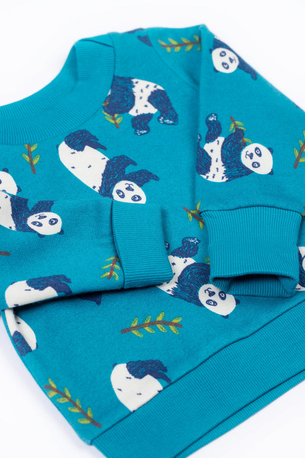 Easy On Printed Jumper, Panda Pals