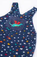 Durgan Printed Dungarees, Rainbow Galaxy