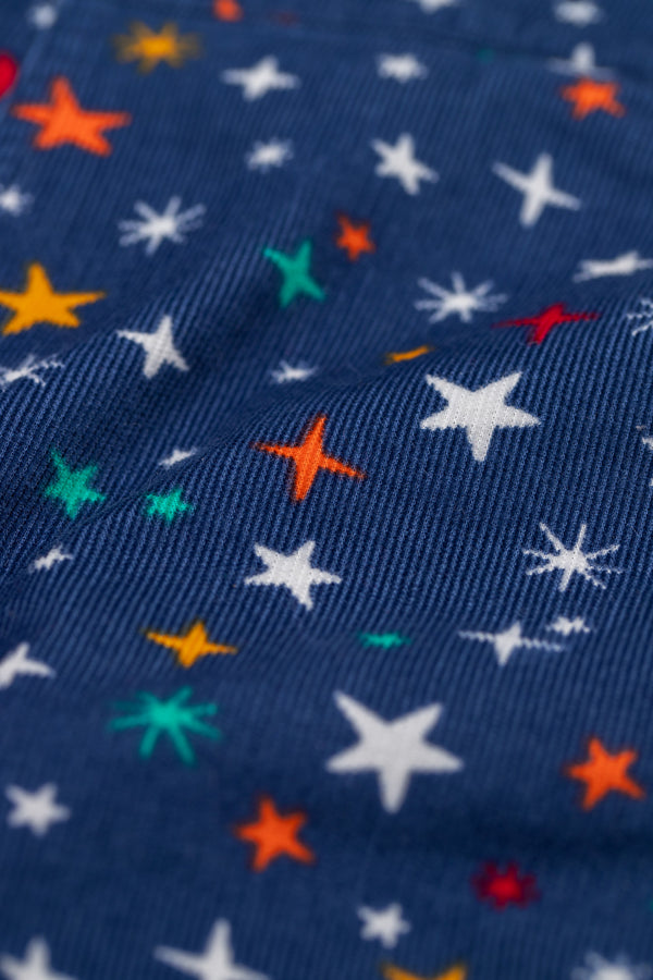 Durgan Printed Dungarees, Rainbow Galaxy