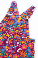 Frida Flared Dungarees, Retro Floral