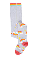 Norah Tights,  Grey Marl/Rainbow