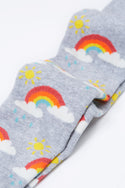 Norah Tights,  Grey Marl/Rainbow