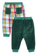 Ronnie Reversible Pull Ups, Holly Green/Check