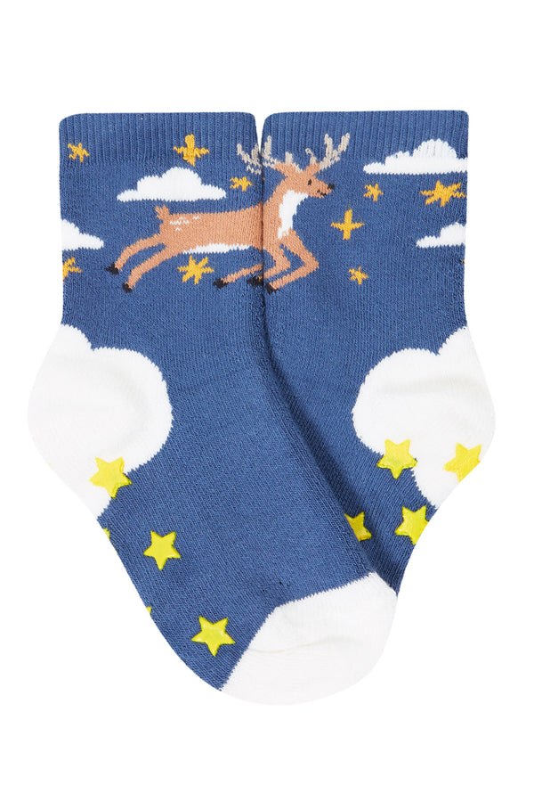 Grippy Socks 2 pack, Festive Pals