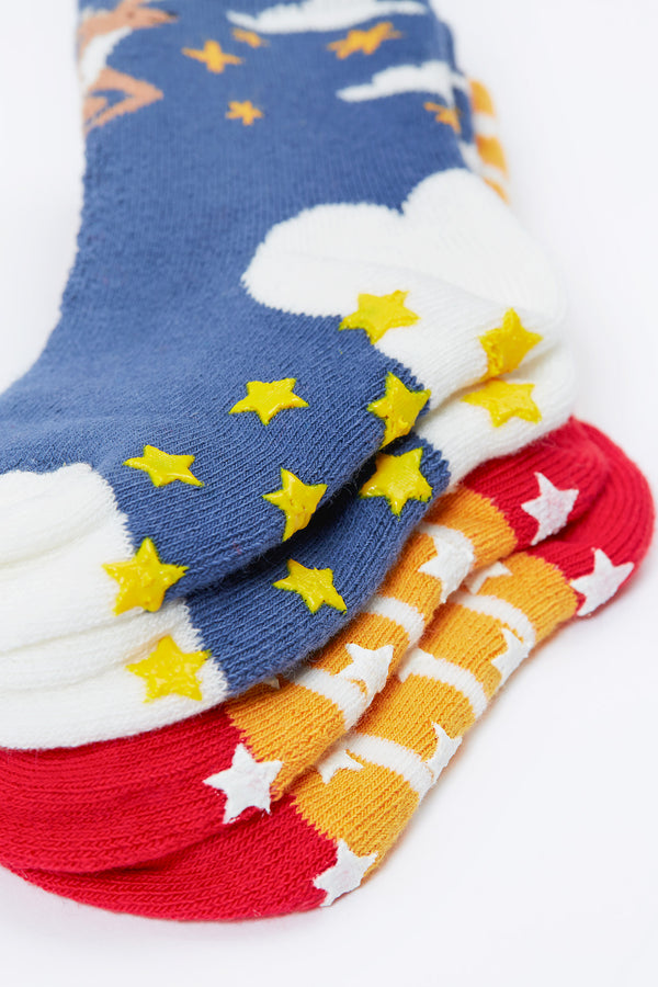 Grippy Socks 2 pack, Festive Pals