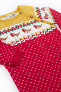 Lumi Knitted Romper, Festive Fairisle