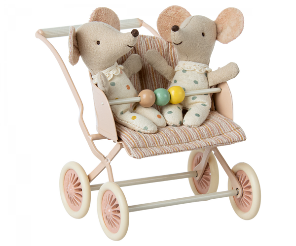 Stroller, Baby Mice - Rose