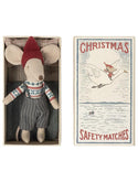 Christmas Mouse Big Brother in a Matchbox