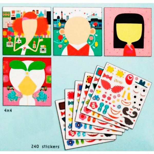 Create with Stickers - Faces