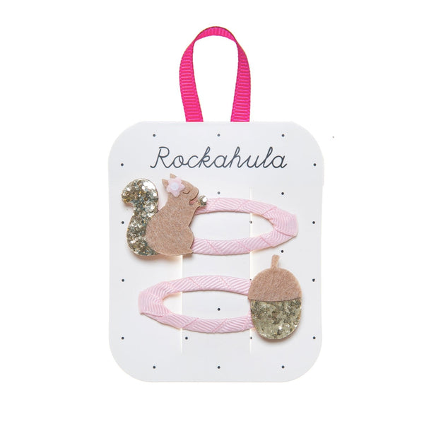Sukie Squirrel Glitter Clips