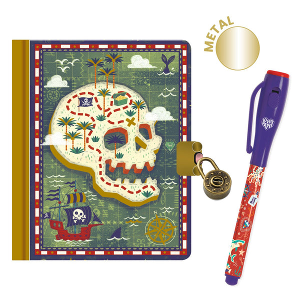Small Secret Notebook - Pirate Steve