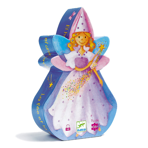 Fairy & the Unicorn Silhouette Puzzle