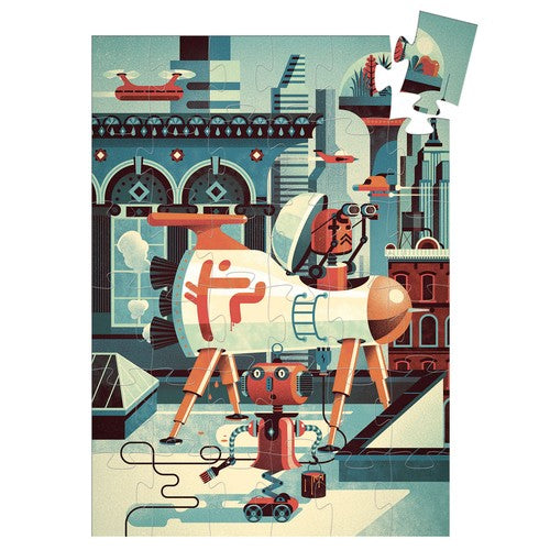 Bob the Robot - Silhouette Puzzle