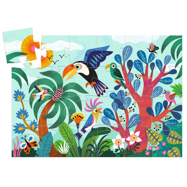 Coco the Toucan - Silhouette Puzzle