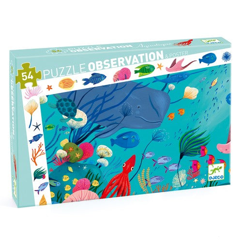 Aquatic Life - Observation Puzzle