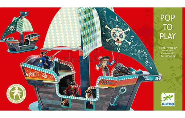 Pop to Play - Pirate Boat 3D