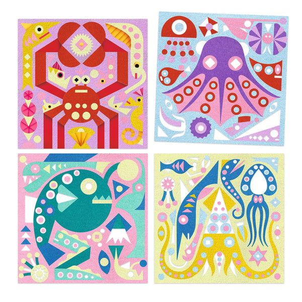 Sea Lights Coloured Sand Set