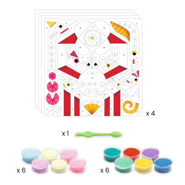 Sea Lights Coloured Sand Set