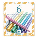 6 Metallic Markers
