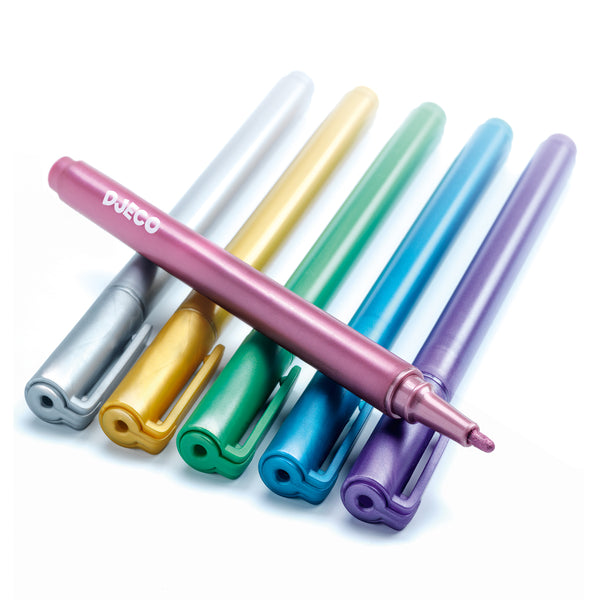 6 Metallic Markers