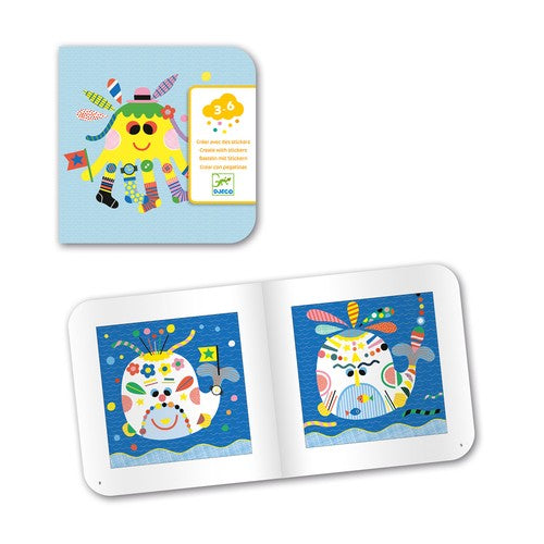 Create with Stickers - Sea Creatures