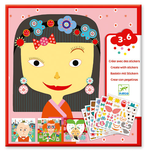 Create with Stickers - Faces
