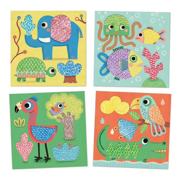 Pattern Rubbing - Magali's Friends