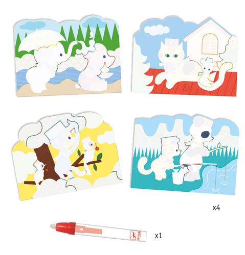 Magic Colouring - Hidden Outside