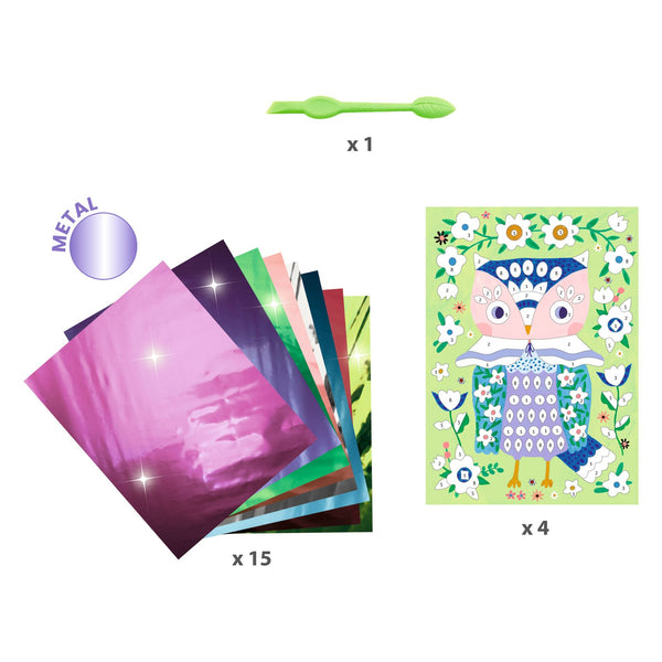 Foil Pictures -Pretty Wood