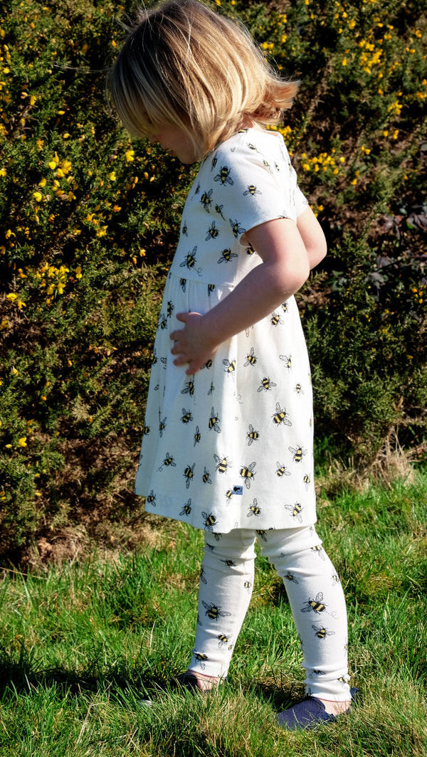 Organic Leggings Bumble Bee
