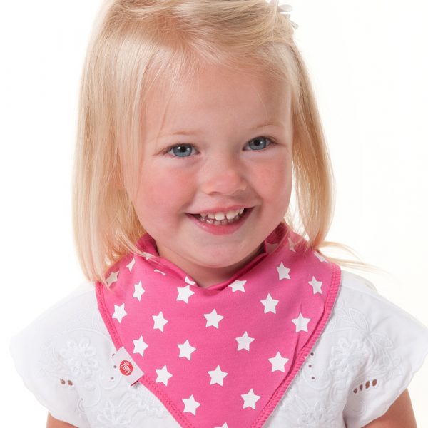 Pretty Pinks 4pk - Bandana Dribble Bibs