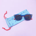 Lightning Flash Sunglasses Blue/Red