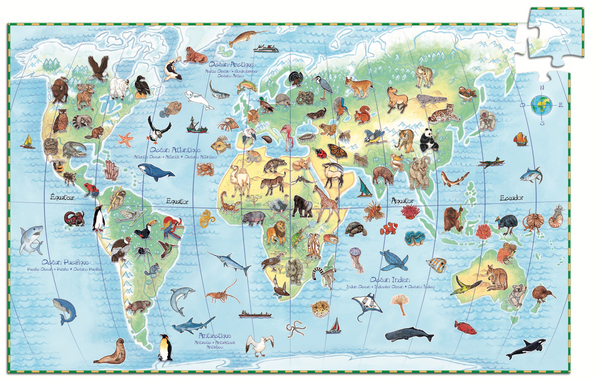 World's Animals Puzzle