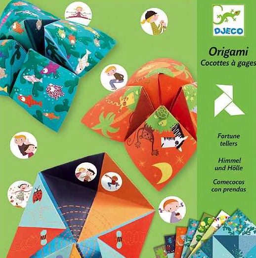 Origami Fortune Teller Bird Game