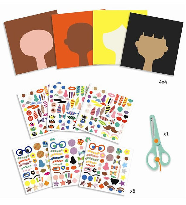 Create with Stickers - Hairdresser