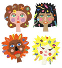 Create with Stickers - Hairdresser