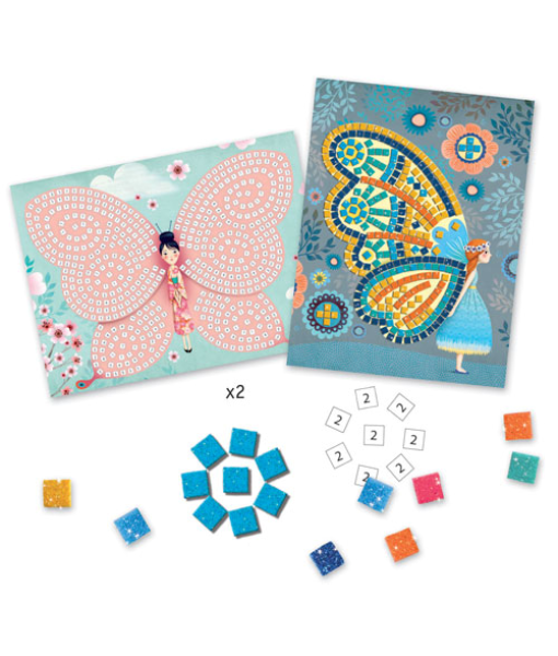 Mosaic Butterfly Set
