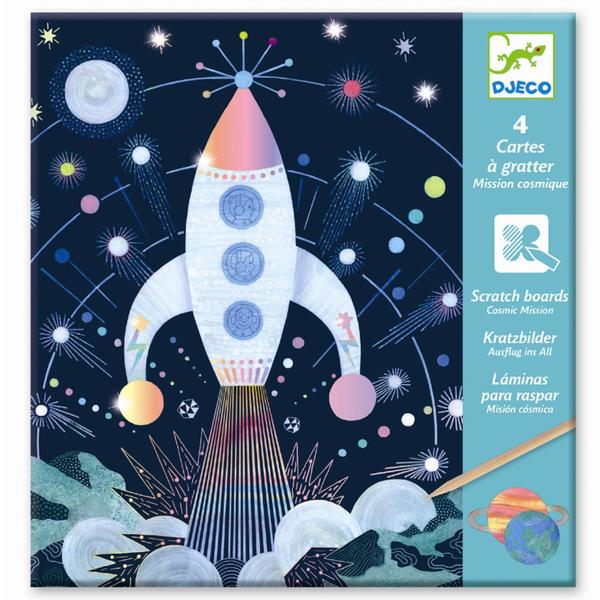 Cosmic Mission Scratch Boards